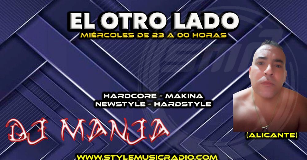 DJ MANJA FONDO AZUL