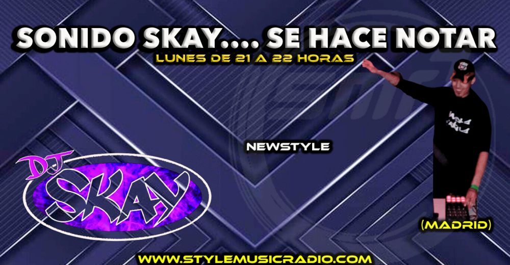 DJ SKAY FONDO AZUL